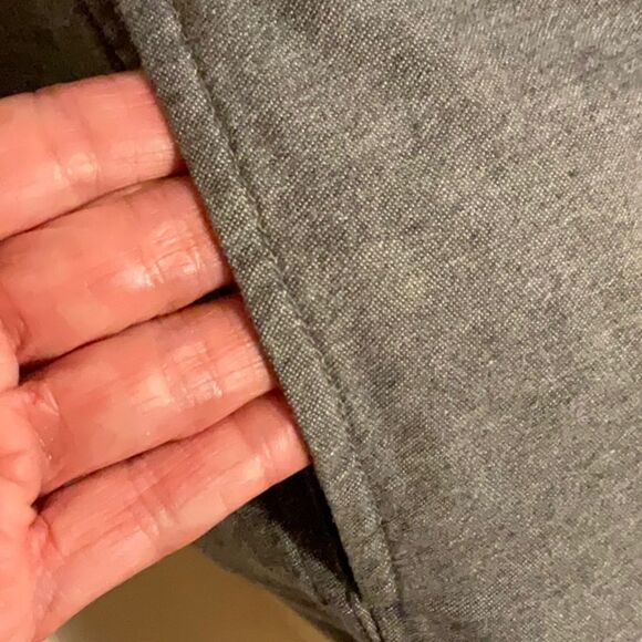 rag & bone Front Button Denim Shirt Dress with 4 pockets. 100% Cotton. - Picture 5 of 17